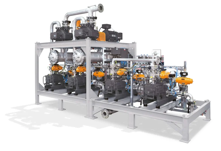 سیستم وکیوم در خطوط پرکن صنعتی