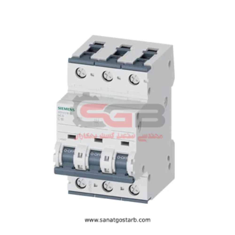 کلید مینیاتوری 3 پل 16 آمپر زیمنس 01