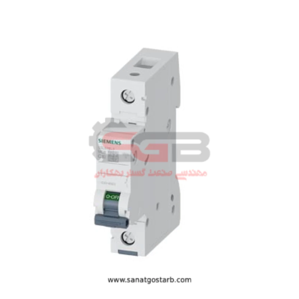 کلید مینیاتوری تک پل 10 آمپر زیمنس 01