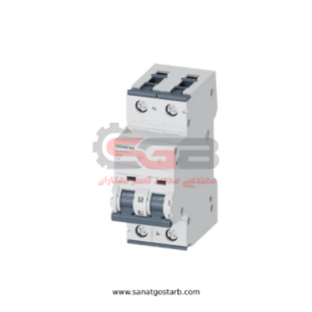 کلید مینیاتوری 2 پل 4 آمپر زیمنس 01
